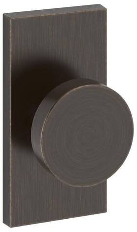 Hdconcfr112 Baldwin Hd.con.cfr Contemporary Non-turning One-sided Dummy Door - Bronze