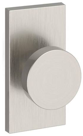 Hdconcfr150 Baldwin Hd.con.cfr Contemporary Non-turning One-sided Dummy Door - Nickel
