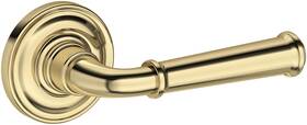 Hdduntrr031 Baldwin Hd.dun.r.trr Dunsmoor Non-turning One-sided Dummy Door - Brass