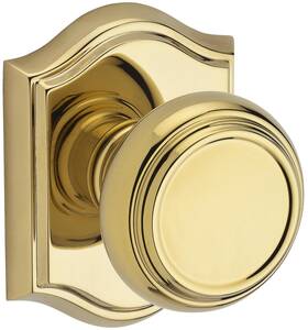 Hdtratar003 Baldwin Hd.tra.tar Traditional Non-turning One-sided Dummy Door - Brass