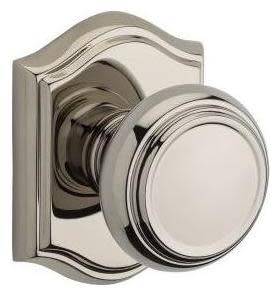Hdtratar055 Baldwin Hd.tra.tar Traditional Non-turning One-sided Dummy Door - Nickel