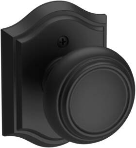 Hdtratar190 Baldwin Hd.tra.tar Traditional Non-turning One-sided Dummy Door - Black