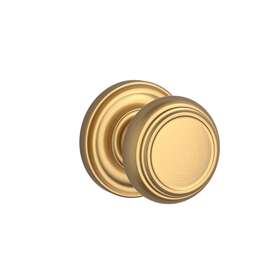 Hdtratrr044 Baldwin Hd.tra.trr Traditional Non-turning One-sided Dummy Door - Brass