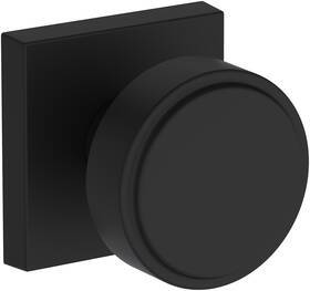 Hdvascsr190 Baldwin Hd.vas.csr Vashon Non-turning One-sided Dummy Door Knob - Black