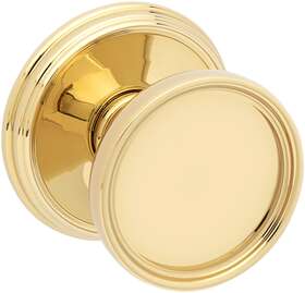 K012003mr Baldwin K012.mr K012 Pair Of Door Knobs - Brass