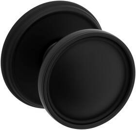 K012190idm Baldwin K012.idm K012 Non-turning One-sided Dummy Door Knob Set - Black