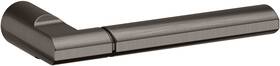L021076mr Baldwin L021.mr Pair Of Estate Levers Minus Rosettes - Lifetime Graphite Nickel