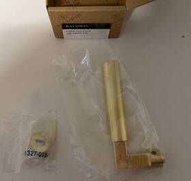 L029.044.rmr Baldwin Passage Lever L029 Lvrless Rose