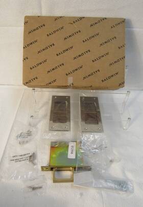 Pd006.055.pass Baldwin Pd006.55.pass Passage/dummy Set Pull Santa Monica Pocket Door Hardware