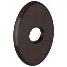 R039.pv Baldwin Privacy Venetian Distressed " Oval 3.8 Pair Bronze Rose Height