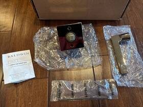 Baldwin Ps.squ.r.csr.141.6l.ds Pssqurcsr1416lds Square Passage Door Lever With Sq Rosette Missing 1