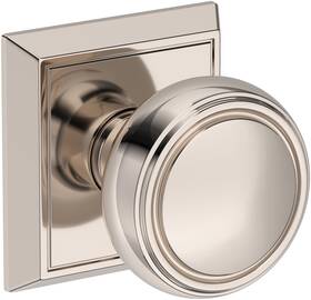 Psbrechr055 Baldwin Ps.bre.chr Bremerton Passage Door Knob Set - Nickel