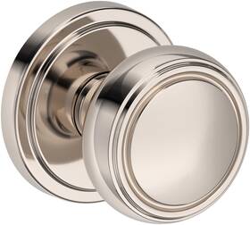 Psbresrr055 Baldwin Ps.bre.srr Bremerton Passage Door Knob Set - Nickel