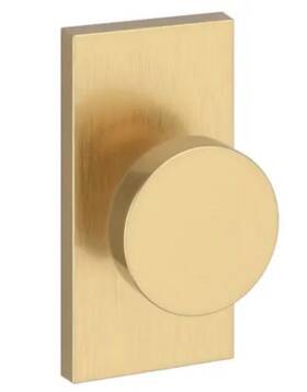 Psconcfr044 Baldwin - Passage Knobset Satin Brass