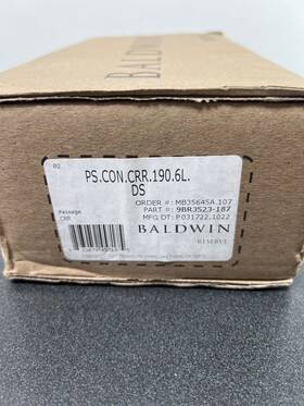 Psconcrr190 Baldwin Contemporary Passage Door Knob With Round Rose - Satin Black