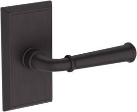 Psdunrhfr112 Baldwin Ps.dun.r.hfr Dunsmoor Passage Door Lever Set - Bronze