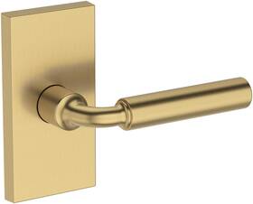 Pslacrcfr044 Baldwin Ps.lac.r.cfr La Conner Passage Door Lever Set - Brass