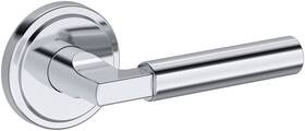 Pslkfrsrr260 Baldwin Ps.lkf.r.srr Lake Forest Passage Door Lever Set - Chrome