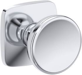 Pssolsfr260 Baldwin Ps.sol.sfr Solvang Passage Door Knob Set - Chrome