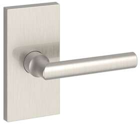 Pstubcfr150 Baldwin Ps.tub.cfr Tube Passage Door Lever Set - Nickel