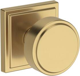 Psvasssr044 Baldwin Ps.vas.ssr Vashon Passage Door Knob Set - Brass