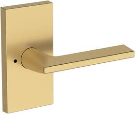 Pvanacfr044 Baldwin Pv.ana.r.cfr Anaheim Hills Privacy Door Lever Set - Brass