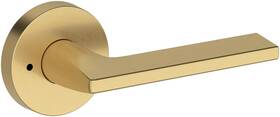 Pvanacrr044 Baldwin Pv.ana.r.crr Anaheim Hills Privacy Door Lever Set - Brass