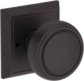 Pvbrechr112 Baldwin Pv.bre.chr Bremerton Privacy Door Knob Set - Bronze