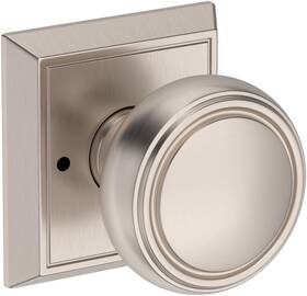 Baldwin Pvbrechr150 Pv.bre.chr Bremerton Privacy Door Knob Set - Nickel