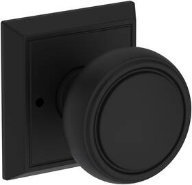 Pvbrechr190 Baldwin Pv.bre.chr Bremerton Privacy Door Knob Set - Black