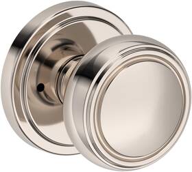 Pvbresrr055 Baldwin Pv.bre.srr Bremerton Privacy Door Knob Set - Nickel