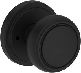 Pvbresrr190 Baldwin Pv.bre.srr Bremerton Privacy Door Knob Set - Black