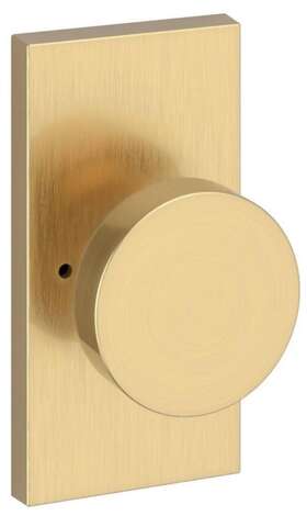 Pvconcfr044 Baldwin Pv.con.cfr Contemporary Privacy Door Knob Set - Brass