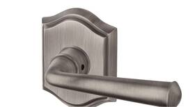 Pvfedtar152 Baldwin Traditional Arch Rose In Matte Antique Nickel Finish Tf