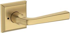 Pvkinrtsr044 Baldwin Pv.k Inch R.tsr Kingvale Privacy Door Lever Set - Brass