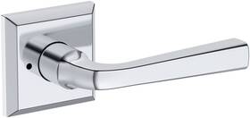 Pvkinrtsr260 Baldwin Pv.k Inch R.tsr Kingvale Privacy Door Lever Set - Chrome