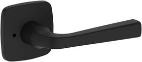 Pvkinsfr190 Baldwin Pv.k Inch R.sfr Kingvale Privacy Door Lever Set - Black