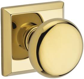 Pvroutsr003 Baldwin Pv.rou.tsr Round Privacy Door Knob - Brass