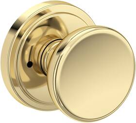 Pvsolsrr031 Baldwin Pv.sol.srr Solvang Privacy Door Knob Set With Stepped Round Rose From