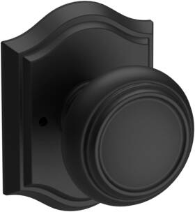 Pvtratar190 Baldwin Pv.tra.tar Traditional Privacy Door Knob - Black