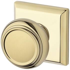 Pvtratsr003 Baldwin Pv.tra.tsr Traditional Privacy Door Knob - Brass