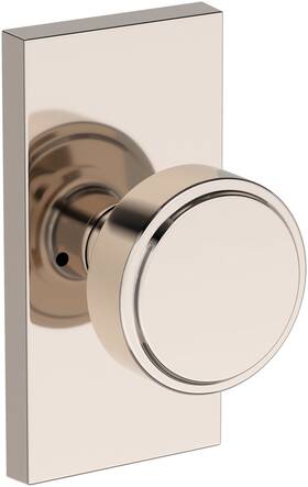 Pvvascfr055 Baldwin Pv.vas.cfr Vashon Privacy Door Knob Set - Nickel