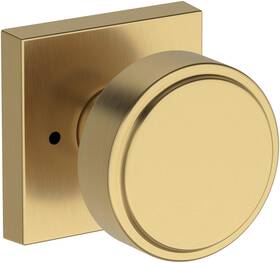 Pvvascsr044 Baldwin Pv.vas.csr Vashon Privacy Door Knob Set - Brass