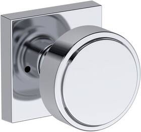 Pvvascsr260 Baldwin Pv.vas.csr Vashon Privacy Door Knob Set - Chrome