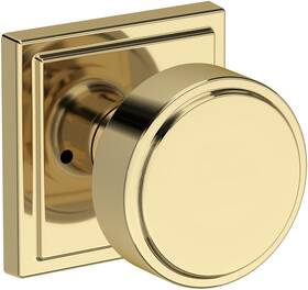 Pvvasssr031 Baldwin Pv.vas.ssr Vashon Privacy Door Knob Set - Brass