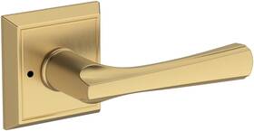Pvwynrchr044 Baldwin Pv.wyn.r.chr Wyndcliff Privacy Door Lever Set - Brass