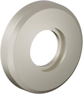 R059056ps Baldwin R059.ps R059 2 Inch Round Bevel Rose Passage - Pair Nickel