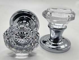 Fdcrytry260 Baldwin Reserve Hardware Fdcrytrr044 Full Dummy Crystal Knob Traditional Round Free Ship