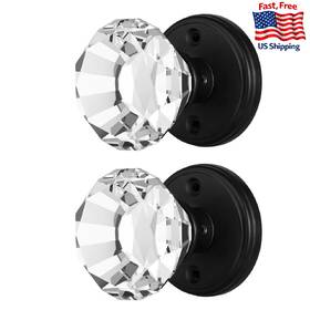 B0cs9g1m8q Balin Designs Clear Crystal Door Knob 2-pack Glass Indoor Decorative Vintage Sty