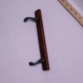 442b Barton Kramer Sliding Door Handle Wood 6-5/8 Inch - Missing Hardware